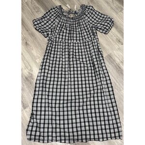 Long Old‎ Navy women's plaid dress large